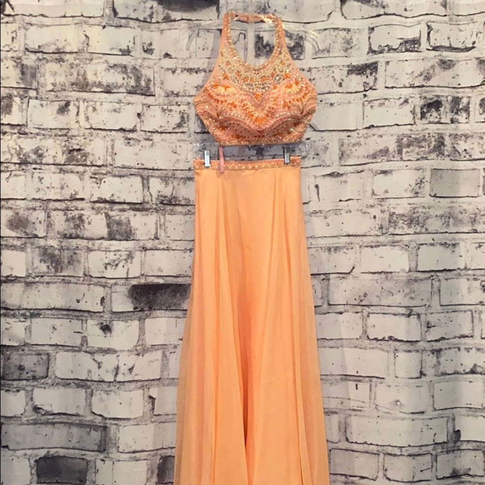 Blush Prom Dress Gem